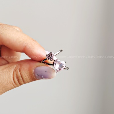 پک انگشتر جواهری پروانه